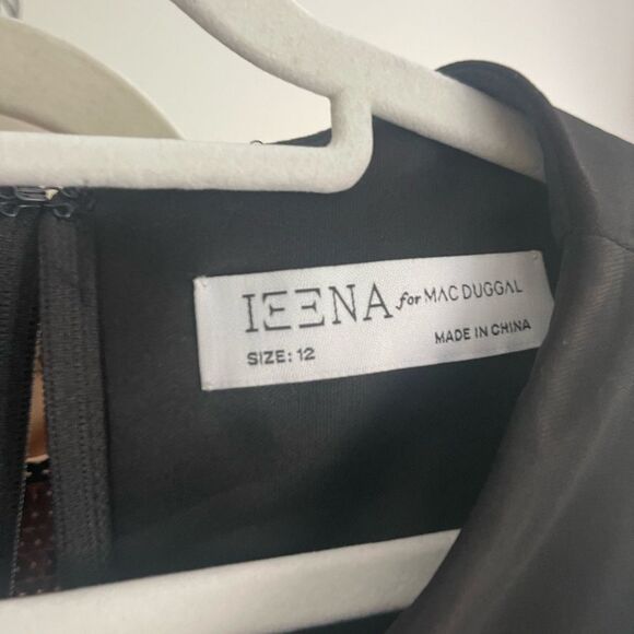 $498 Mac Duggal 27426 High Slit Cutout Dress Gown NWT Size 12 - Picture 5 of 6